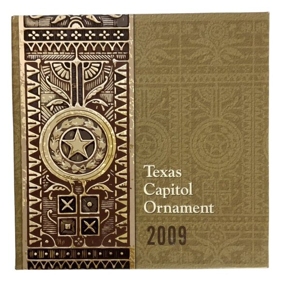 Texas State Capitol 2009 Retired Christmas Ornament Collectible Decor With Box - Picture 4 of 5
